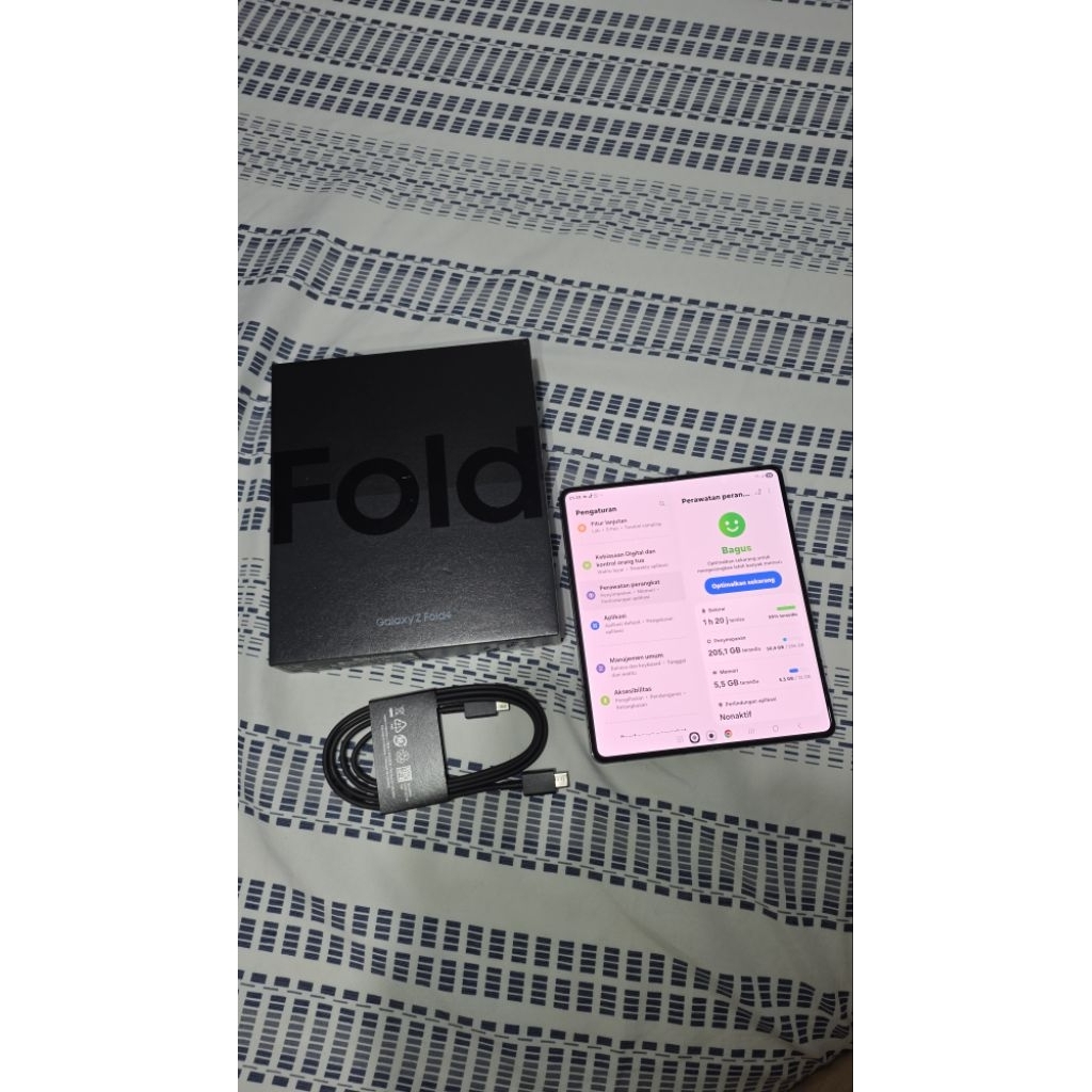 SAMSUNG Z FOLD 4 12/256 SECOND FULLSET RESMI