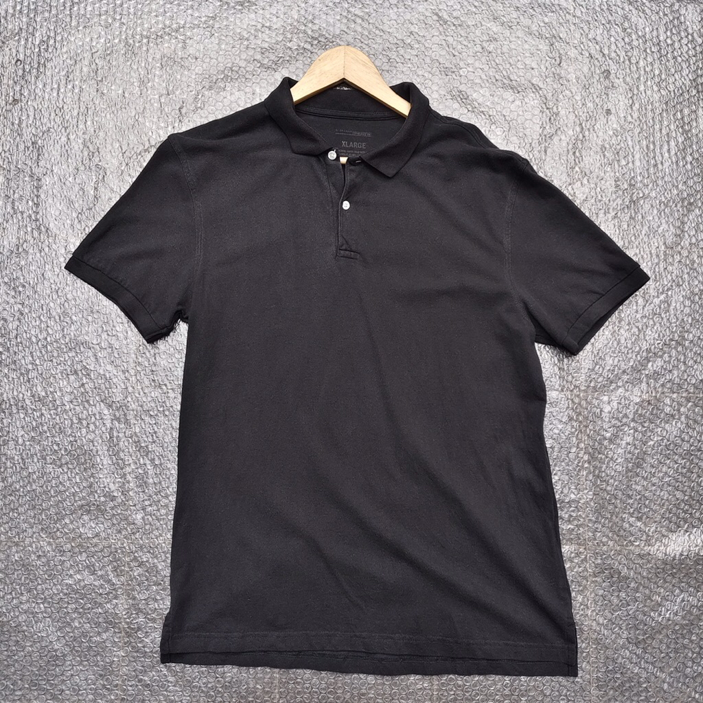Kaos Polo Giordano hitam polo shirt Giordano Ori