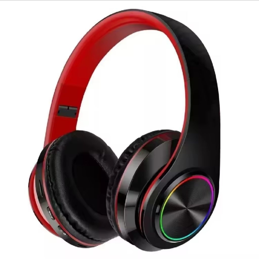 B39 HEADSET Sports Wireless Headphone Subwoofer Wireless Stereo Suports Card Eaphone Led Headset Blu