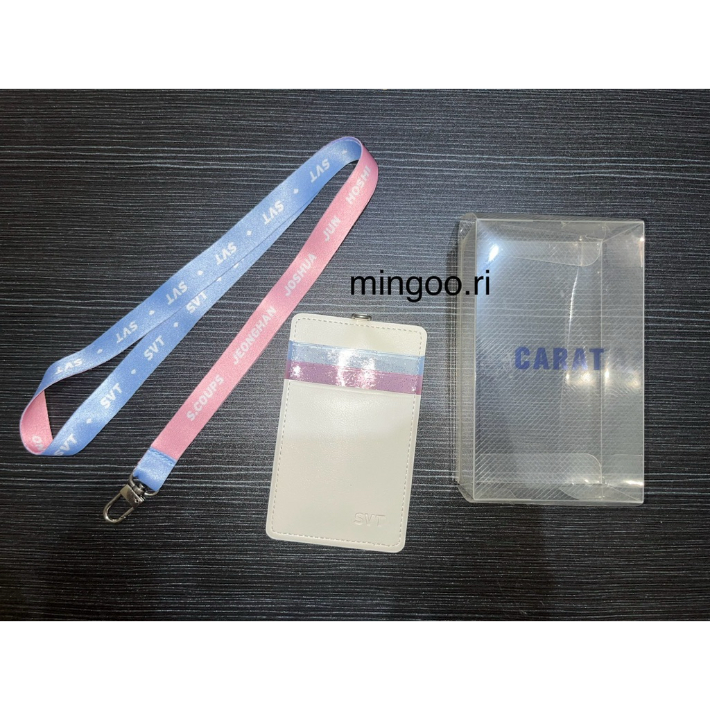 Seventeen Official Merchandise Lanyard + Card Holder Cahol From Carat Gen 4th Kit
