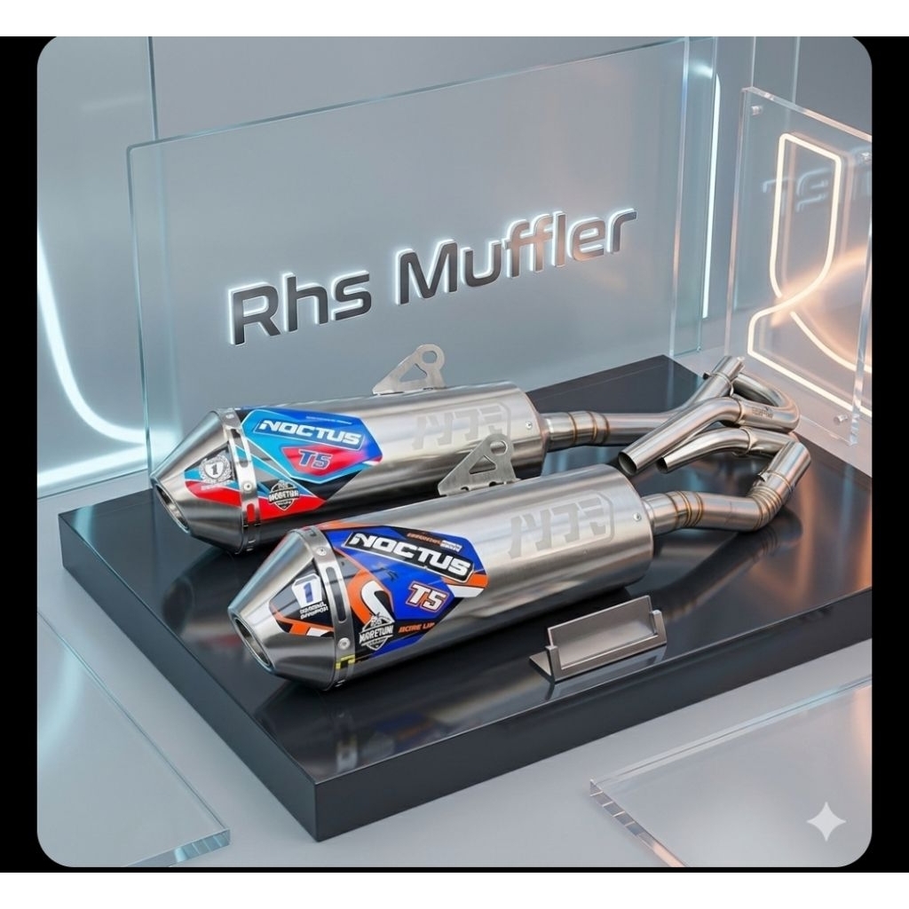 KNALPOT NORIFUMI NOCTUS T5 PNP CRF 150L KLX 150 S G BF D-TRACKER WR155 Yamaha wr155 Xtz125 xr150 xr2