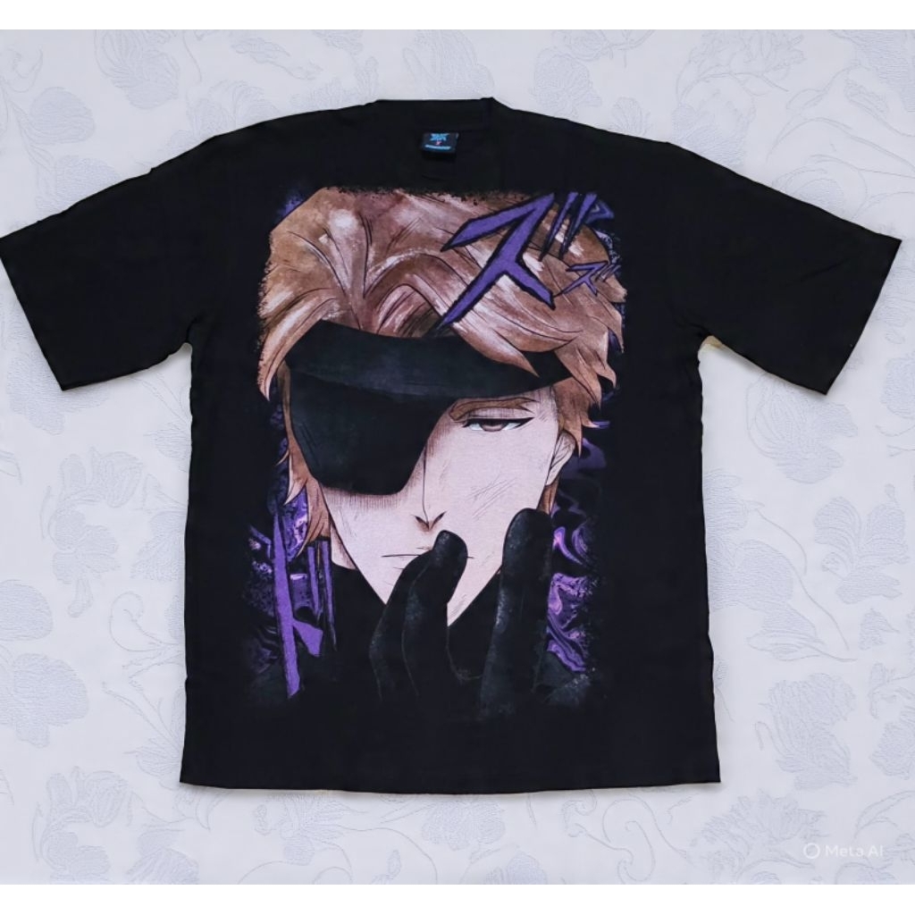 Kaos Bootleg Anime Bleach Aizen
