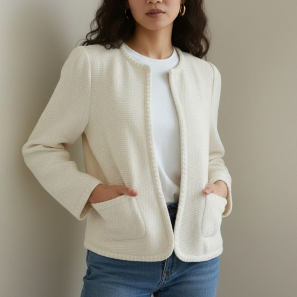 Preloved massimo dutti knit blazer MD.0033