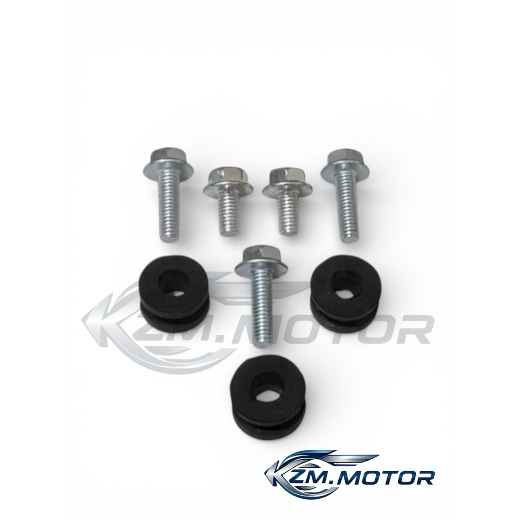 Baut Full Set Cover Bodi Motor Body Spakbor Depan Yamaha Alfa Champ 2 Tak 2T