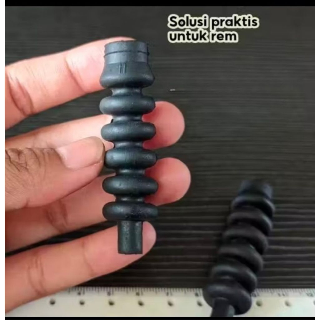 Karet Cacing Kabel Rem / Karet Spiral pelindung Kabel Rem / Karet Kabel Rem Belakang / Karet Pelindu