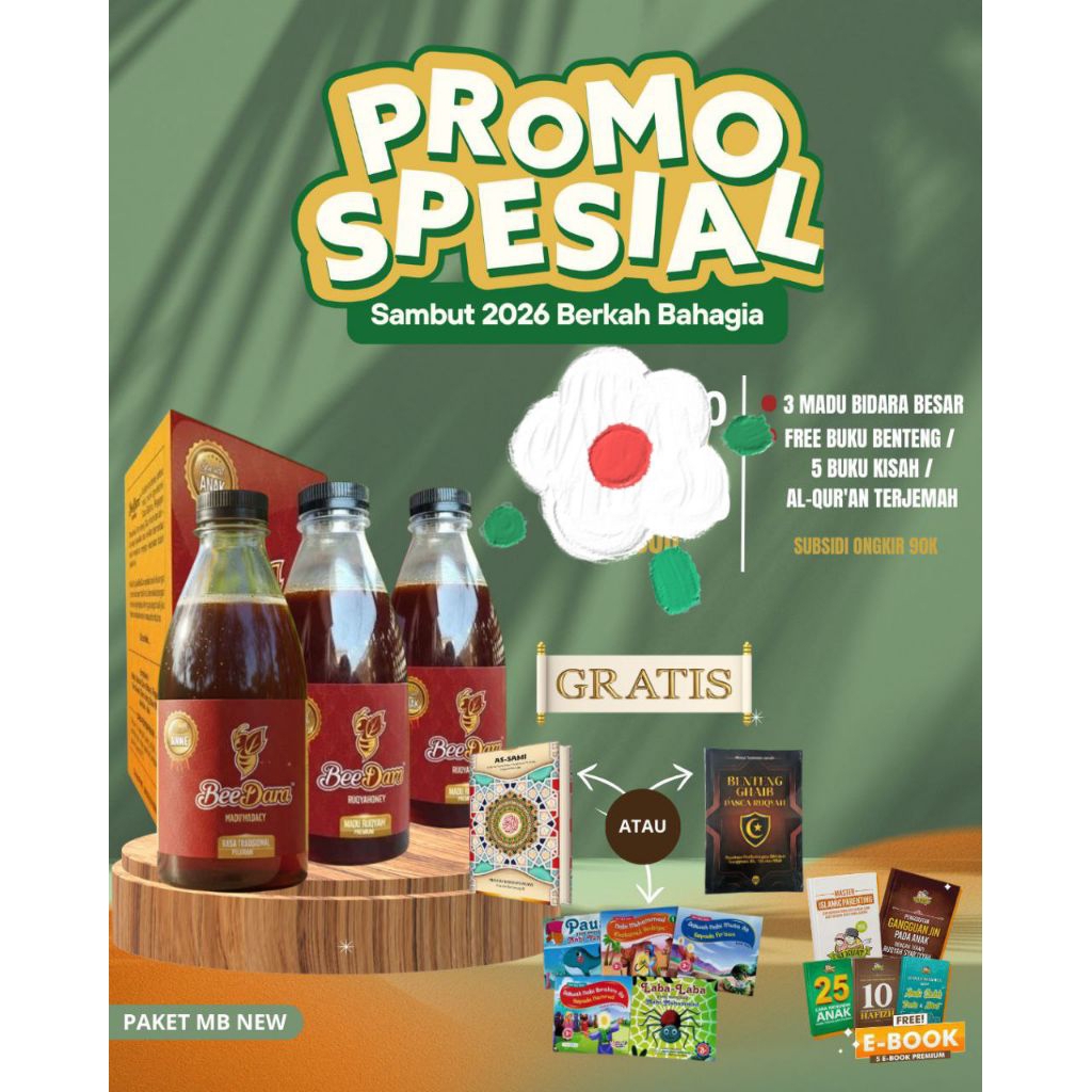 Madu Beedara Sambut 2026 Berkah Bahagia