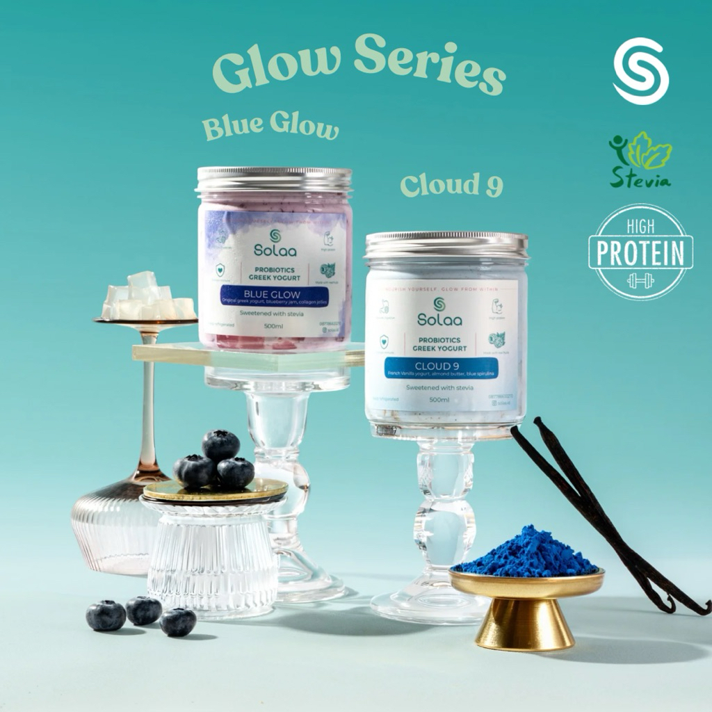 Solaa Probiotics Greek Yogurt Glow Series HALAL
