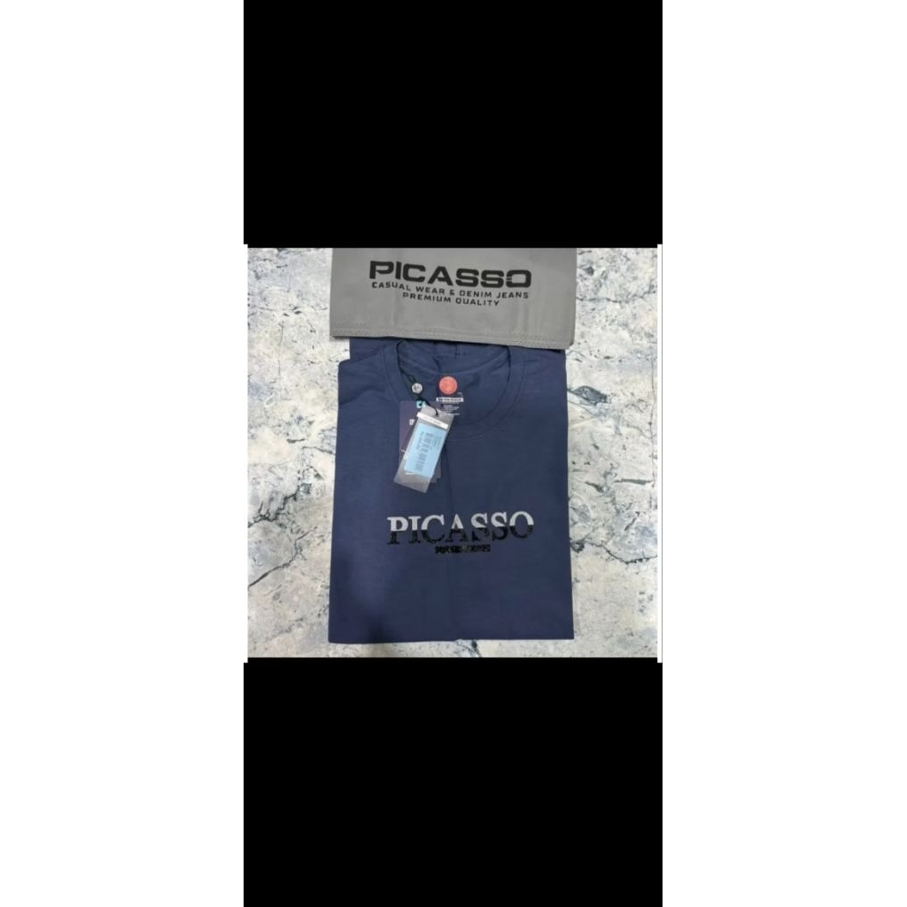 Baju atasan dewasa oblong picasso original new spandek dingin