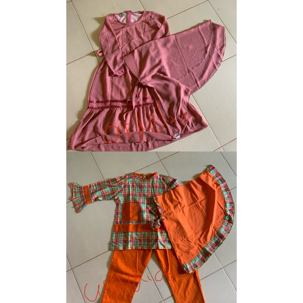 GAMIS ANAK / GAMIS ANAK SECOND / PRELOVED GAMIS ANAK / GAMIS ANAK PEREMPUAN / MUKENA ANAK