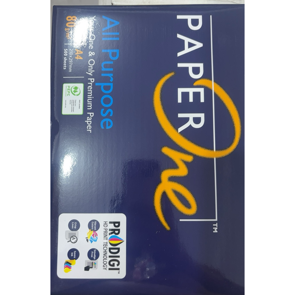 Kertas A4 80gsm PaperOne