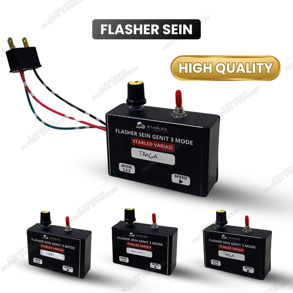 Flasher Sen Sein Genit 3 Mode Canter Grandmax L300 Traga Flasher Sein Sudah Plus Socket PNP TInggal 