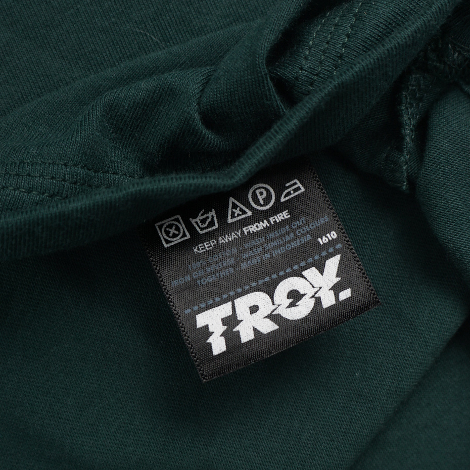 Troy Company Wangky Polo Shirt Green White CYM - Kaos Polo Wangki Hijau Putih WKD 3129