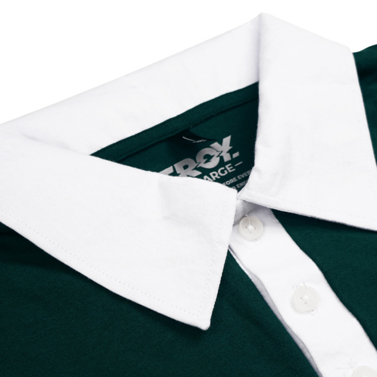 Troy Company Wangky Polo Shirt Green White CYM - Kaos Polo Wangki Hijau Putih WKD 3129