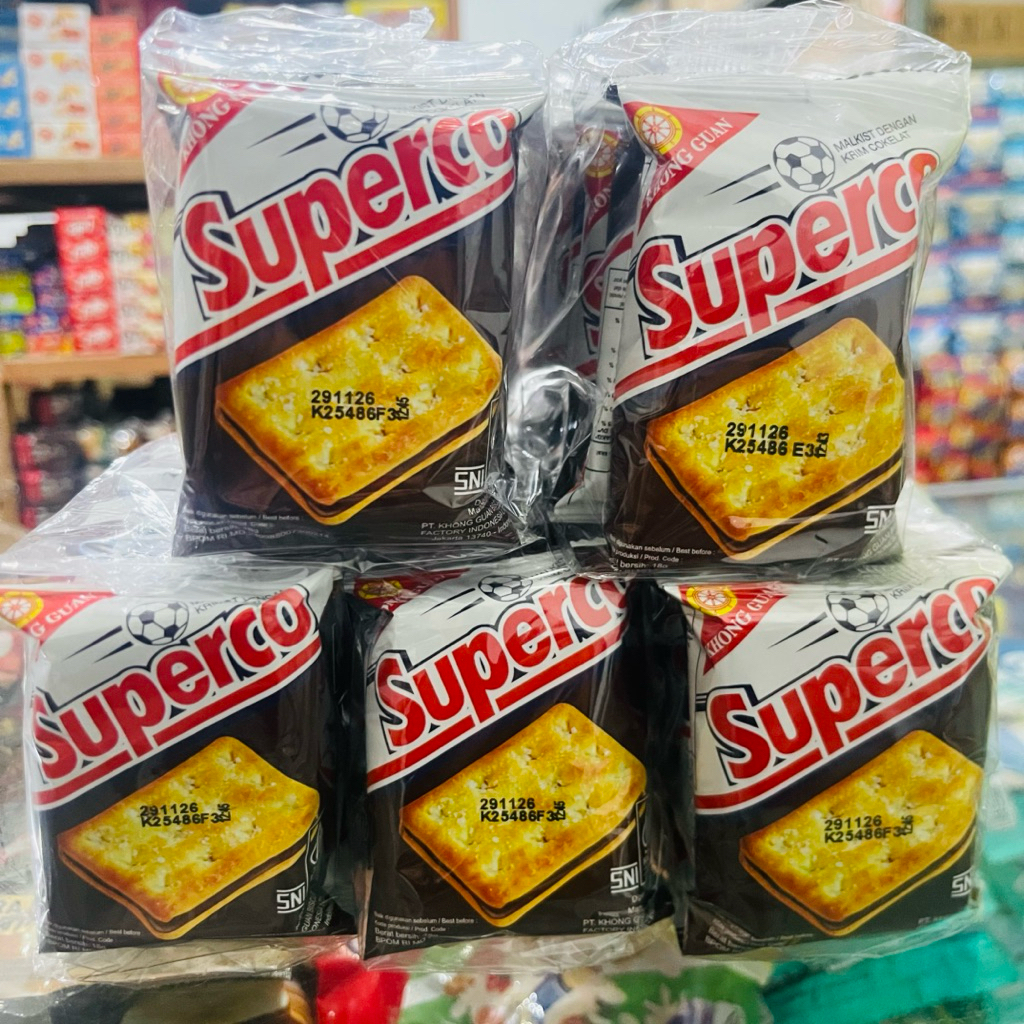 Superco Malkist Krim Cokelat Renceng Khong Guan