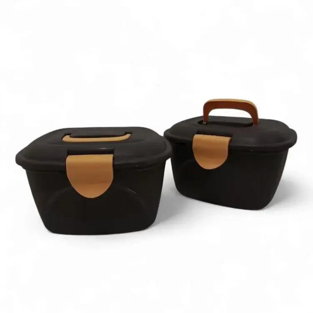 Mini Container 5 liter ALMA Kotak Box Serbaguna Warna Coklat