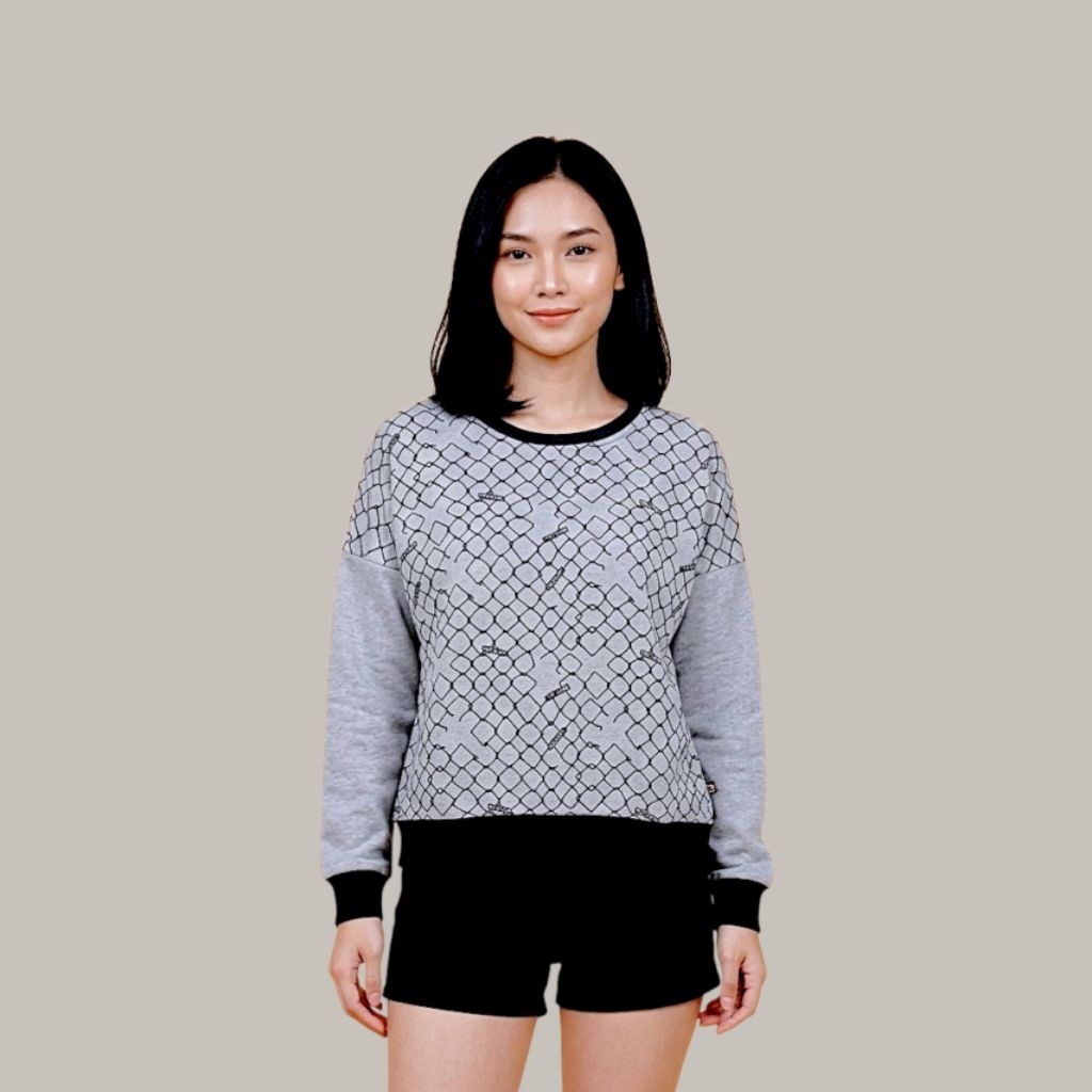 [Preloved] 141 Paul Top | Sweater Paul Frank Wanita Abu