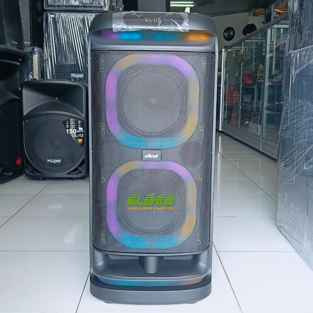 Speaker Partybox DAT BT 2128 portable bluetooth speaker aktif