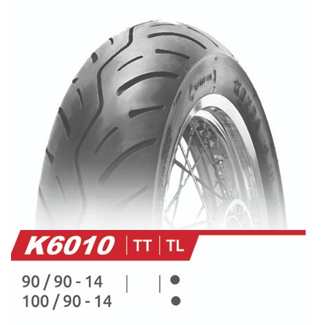 KENDA BAN TUBELESS MOTOR MATIC K6010 80/90 90/90 RING 14 ORIGINAL 100%