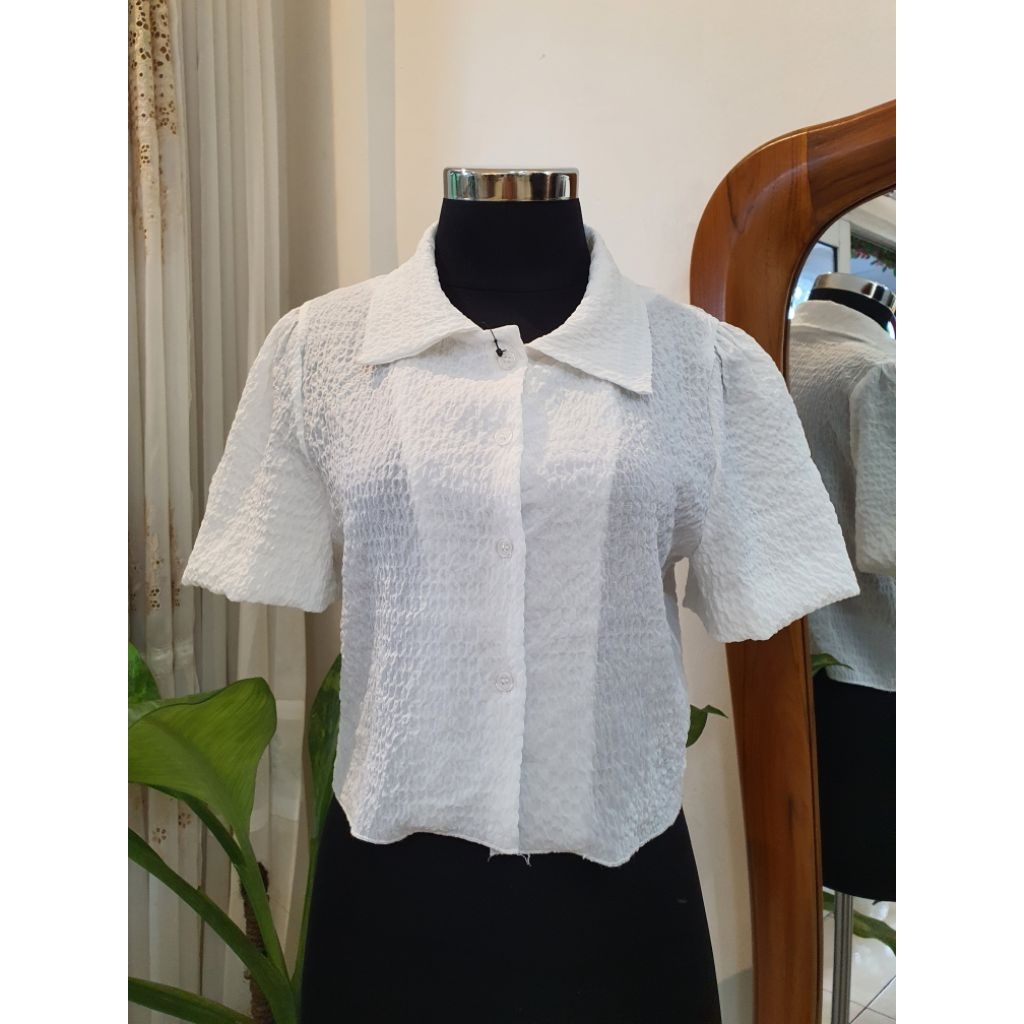 BLOUSE KATUN PUTIH
