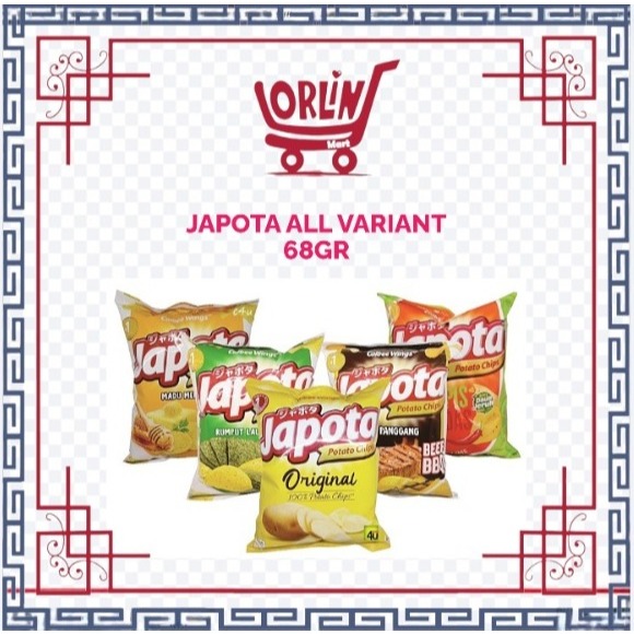 JAPOTA KERIPIK KENTANG 68GR/JAPOTA