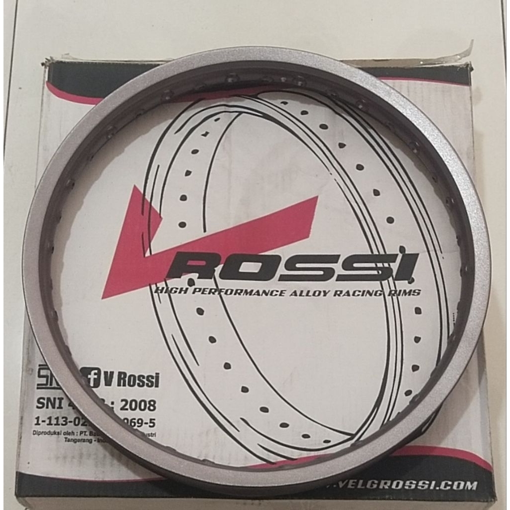 ALOY SET V ROSSI RING 17x160 TITANIUM (sebelah only)