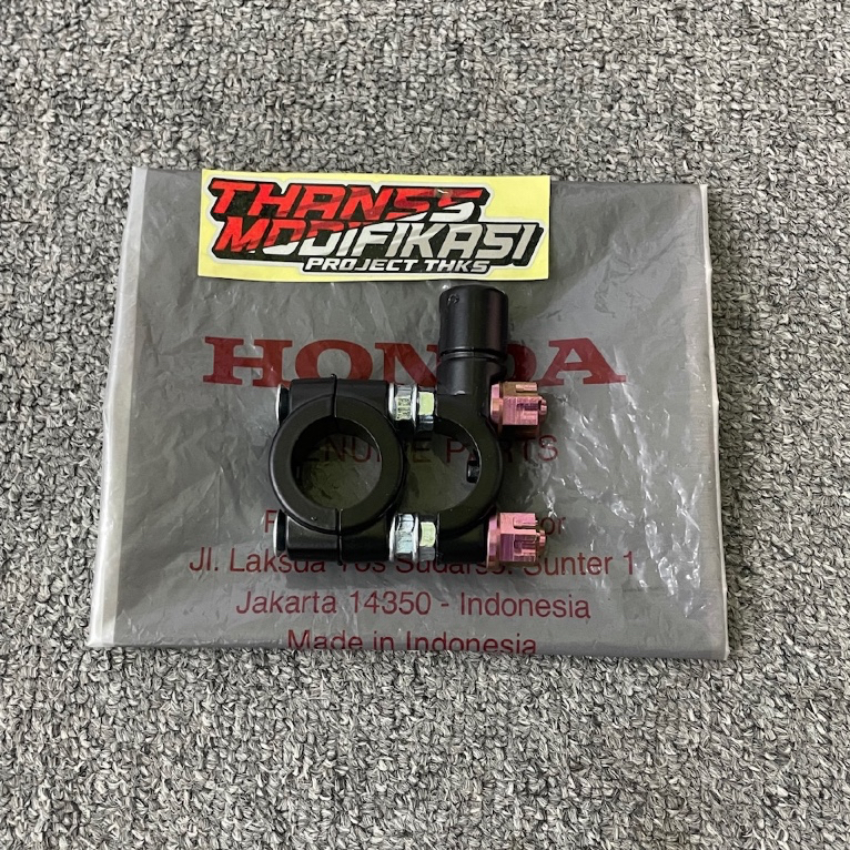 DUDUKAN SPION ANTI LOYO MUR TITANIUM ORIGINAL PART CUSTOM  UNIVERSAL VARIO-BEAT-SUPRA DLL HARGA UNTU