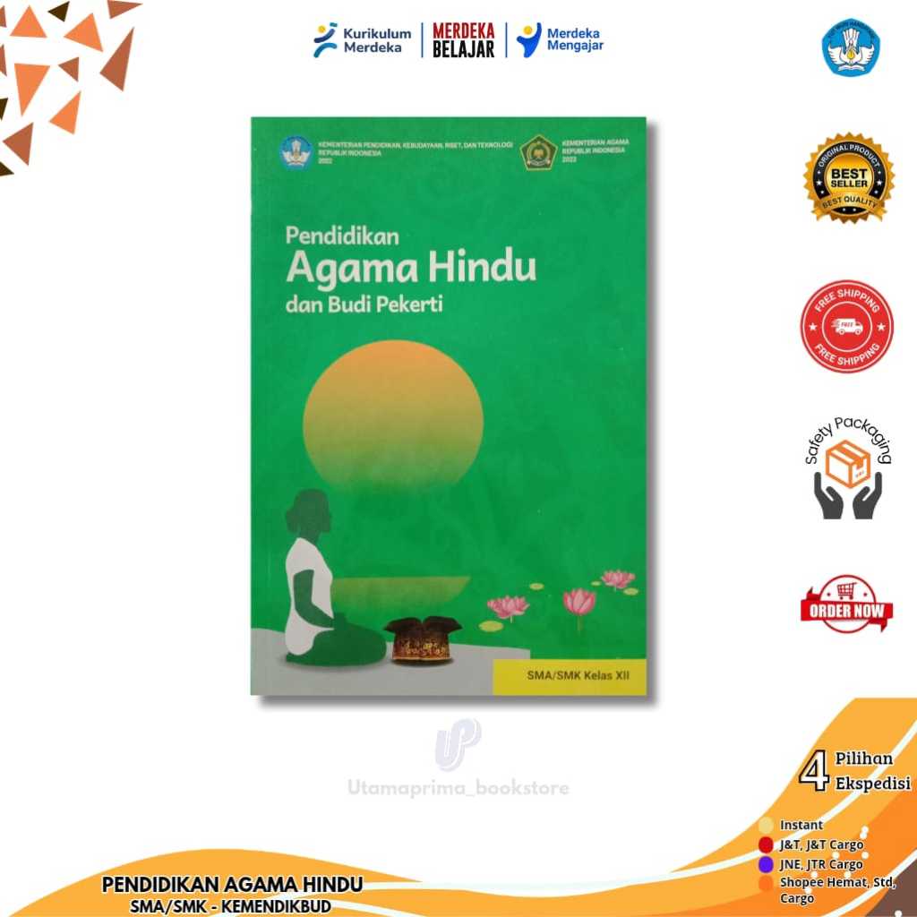 BUKU SISWA AGAMA HINDU KELAS 12 KURIKULUM PENGGERAK-MERDEKA SMA/K