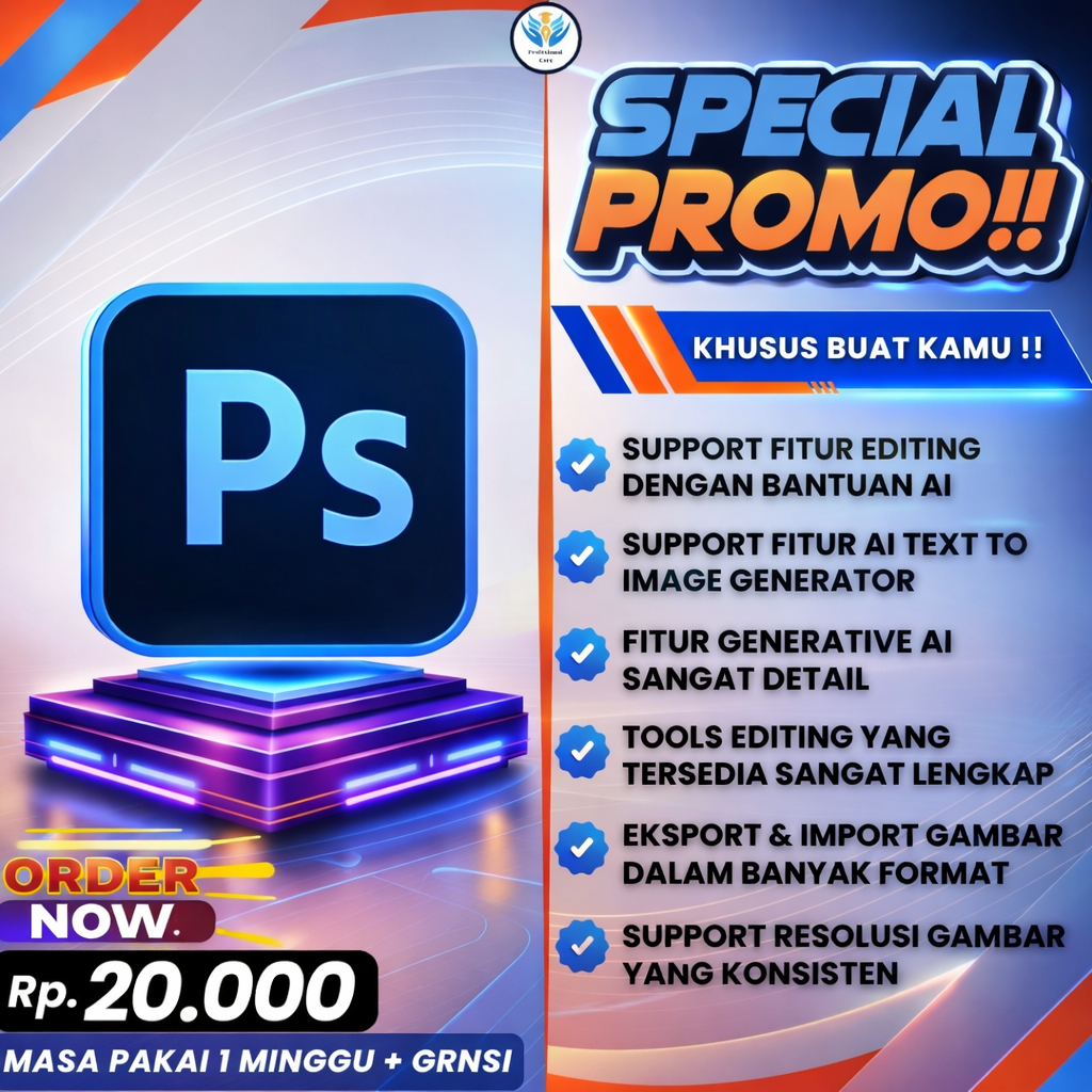 PHOTOSHOP 4000 CREDIT AI GENERATIVE FILL