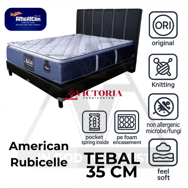 American Rubicelle 160 x 200 160x200 Kasur Saja Mattres Only