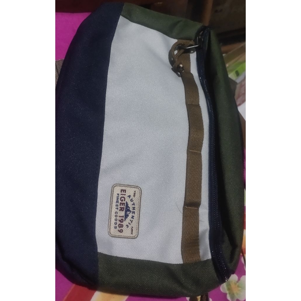 (LIMITED EDITION) Eiger x Toyota Indonesia - Canvas Sling Bag / Travel pouch