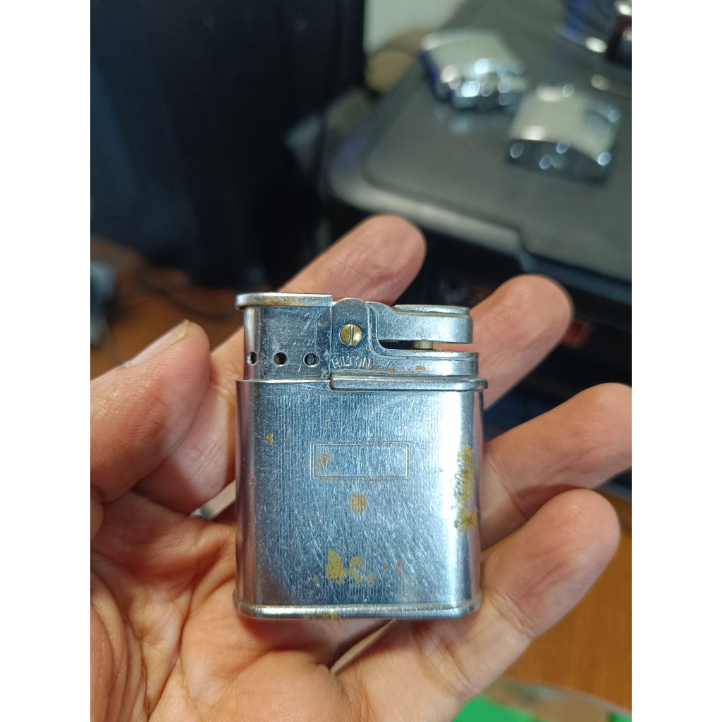 Hilton - Vintage Lighter Made In Japan 1950's Korek Antik Mirip Ronson Whirlwind