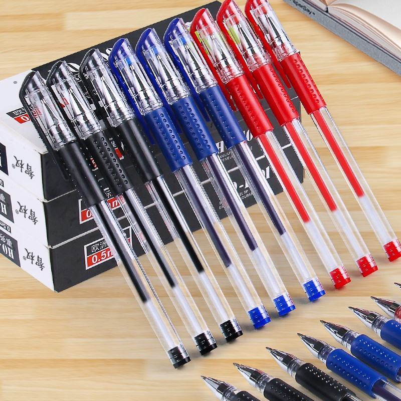Pulpen Sekolah / Pulpen Gel 1 Lusin / Pulpen Lusinan Gel / Pulpen Air Berbagai Warna/ COD Pulpen Gel