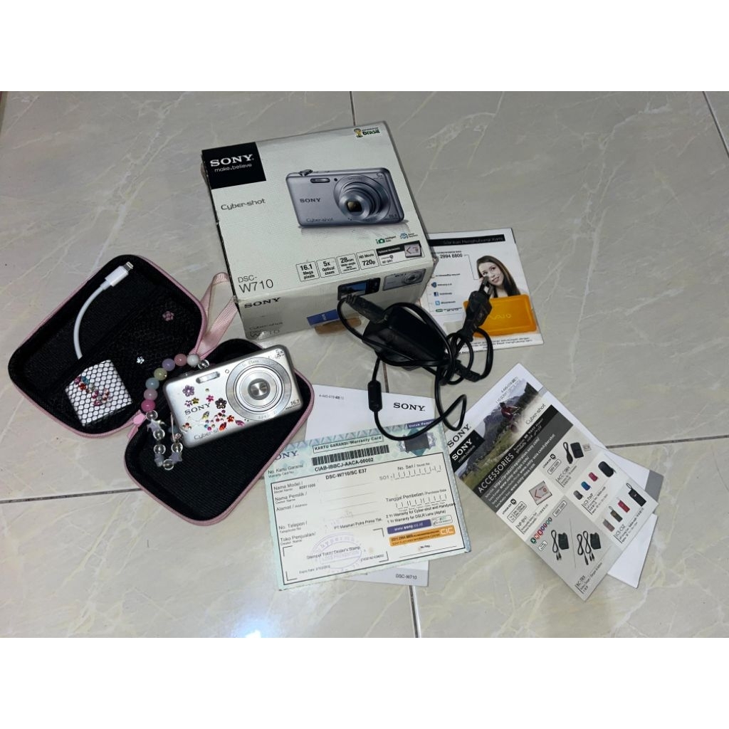 kamera sony w710 cybershot