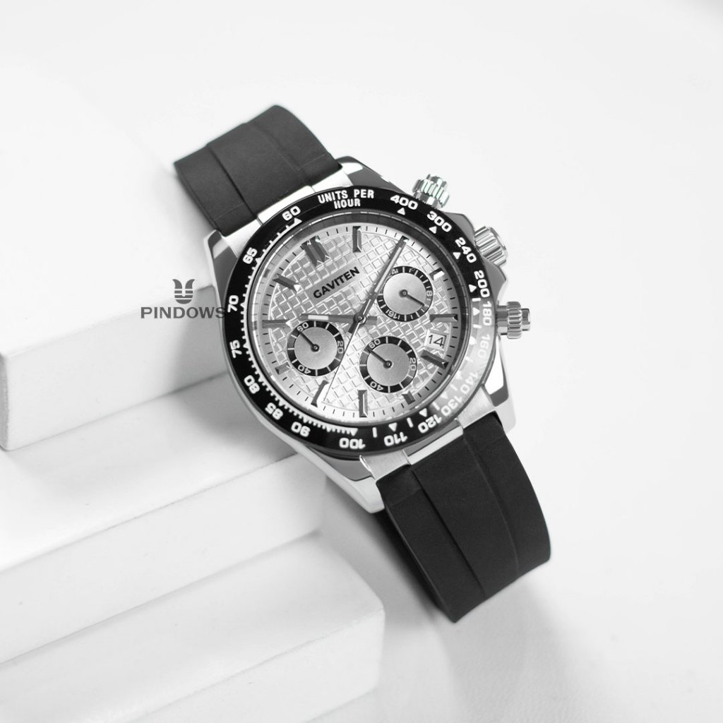 GAVITEN GV 997 Jam Tangan Pria Original - Chronograph Aktif Anti Air