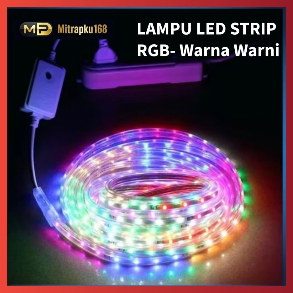 Lampu Led Strip RGB Warna Warni / Lampu Selang Warna Warni