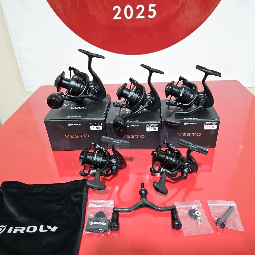 IROLY - Reel Iroly Vesto Sw - Free Handle 1000-6000