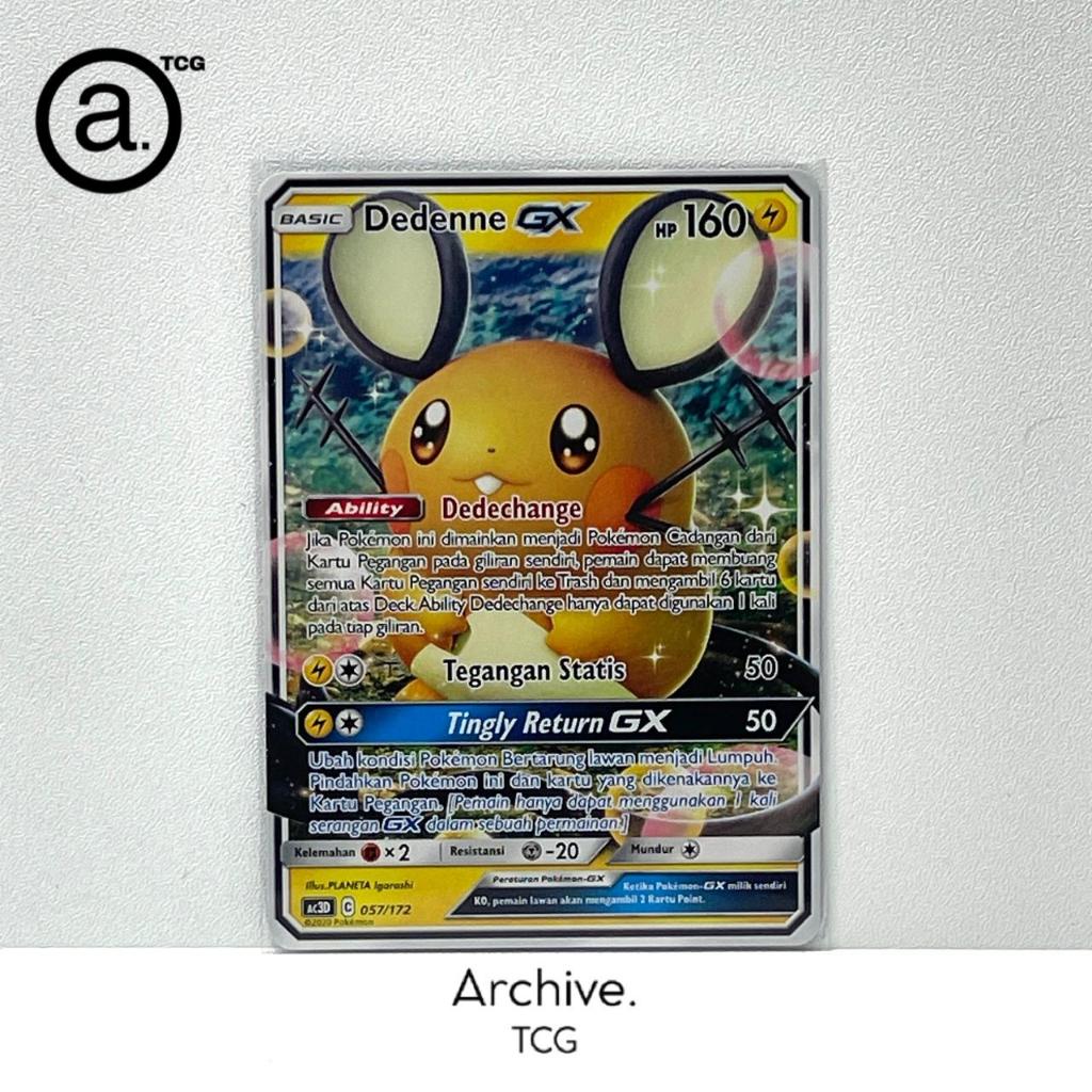 Dedenne GX (057/172) Pokemon Indonesia ~ Seri 5 Tag Team AC3D