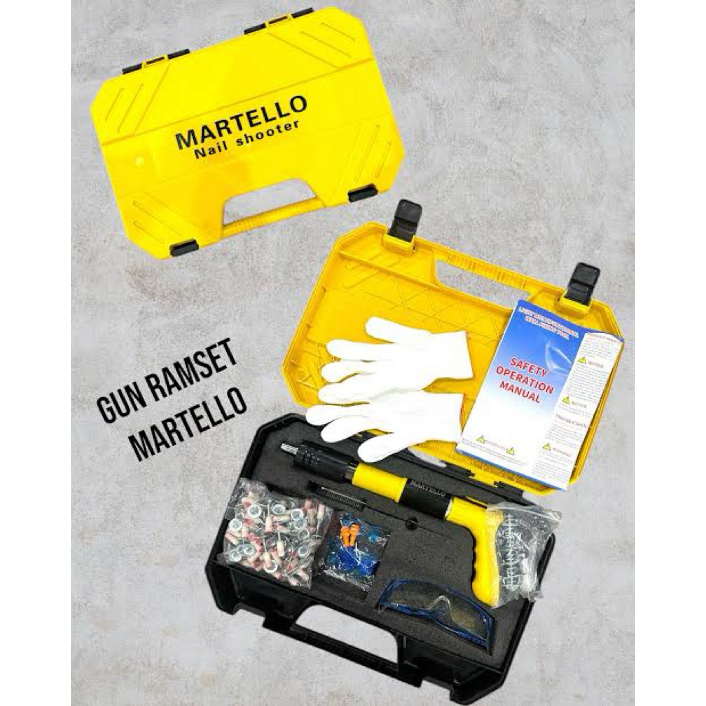Gun Ramset Nail Shooter - MARTELLO