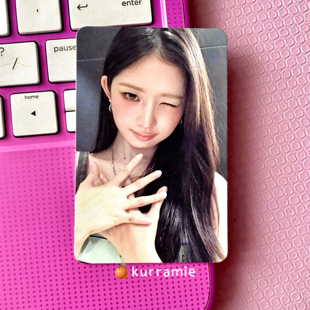 (clearance sell) pc rei ive day 1 benefit attendance show what i am dive booth photocard official po