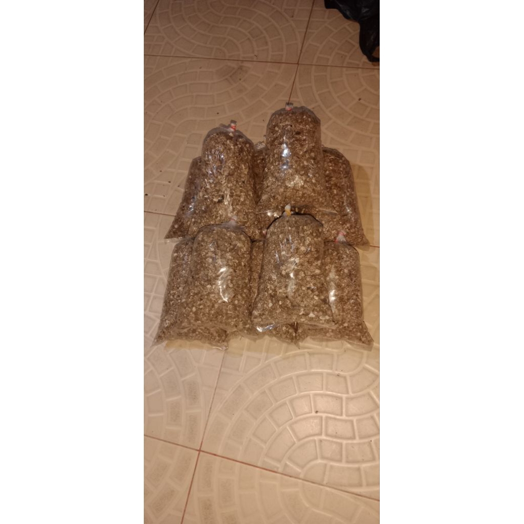 KOHE PUYUH KERING 1 kg - Pakan Alami Kutu Air Agar Cepat Panen