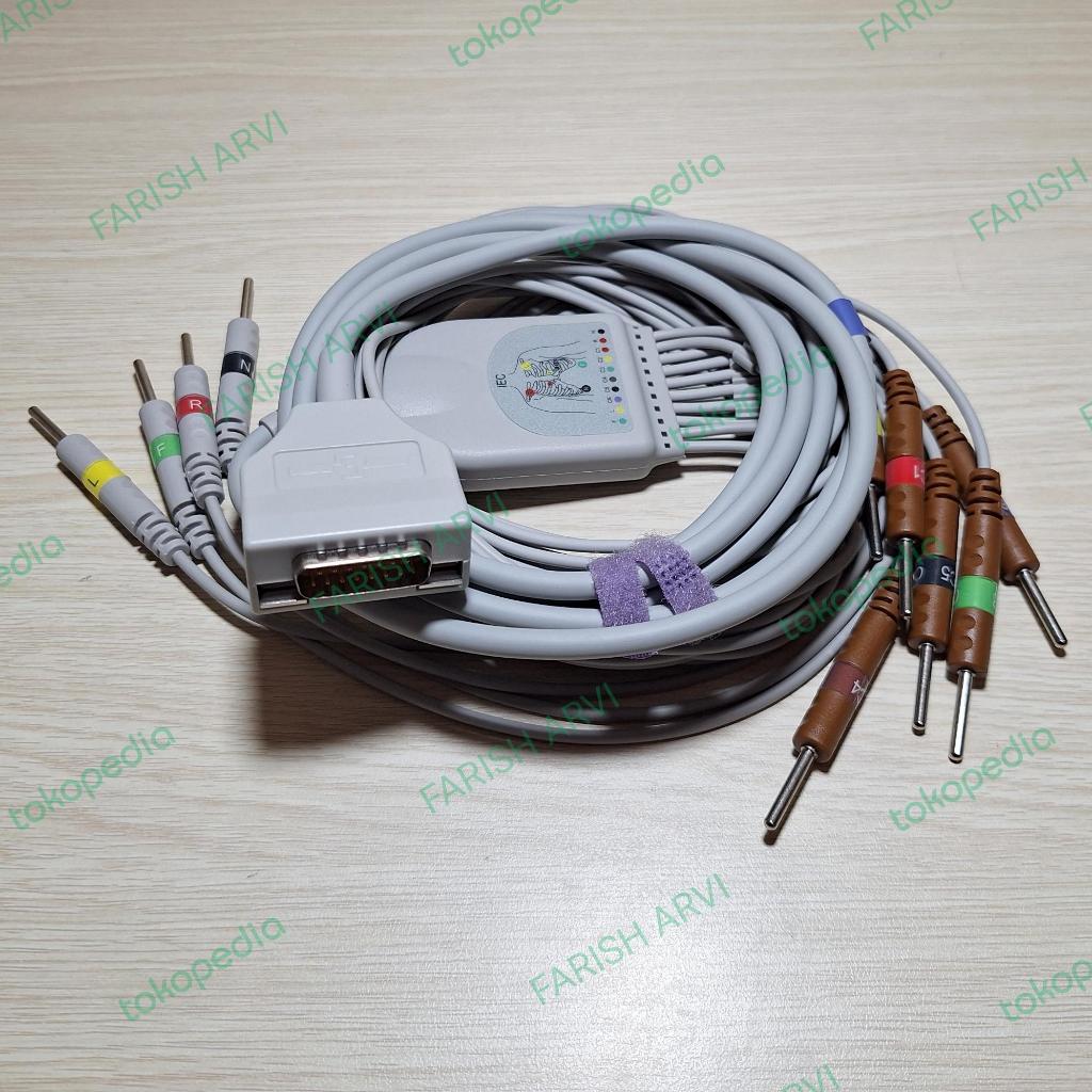 Kabel EKG/ECG Fukuda ME 10 Lead Needle