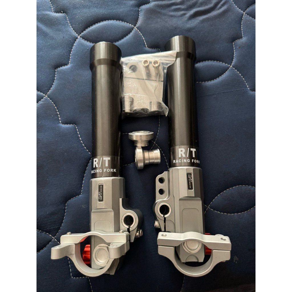 shock rt stage 6 pcx 150cc 160cc by R/T brekt monoblok dudukan spakbor dan gearbox