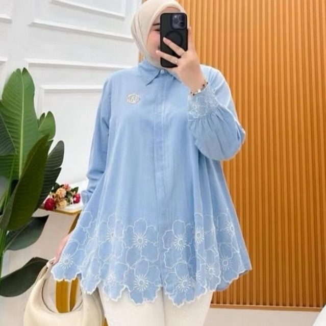 Atasan  Jeans salsa By winody Original