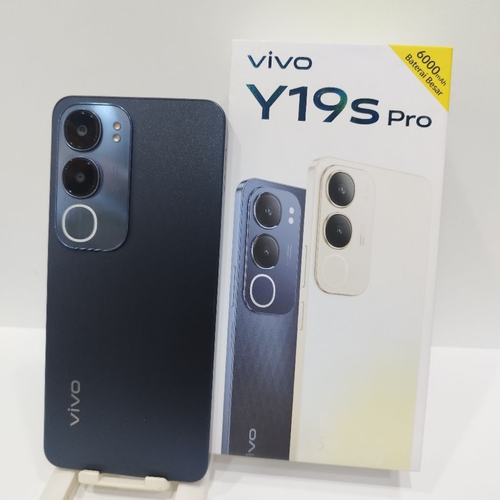 VIVO Y19S PRO 6/128GB HANDPHONE SECOND FULLSET BATANGAN ORIGINAL BERGARANSI