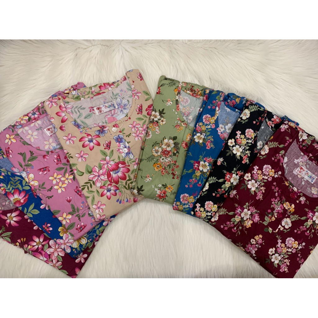 Sunly Tunik uk.20,22 Lengan7/8 celana Pjg