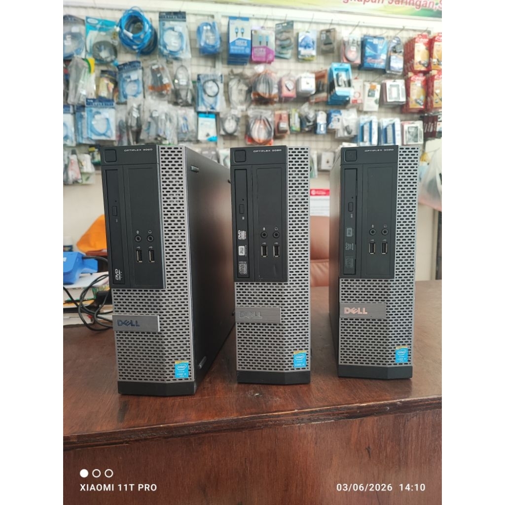 komputer dell optiplex 3020 intel core i5 4570 builtup second mulus siap pakai