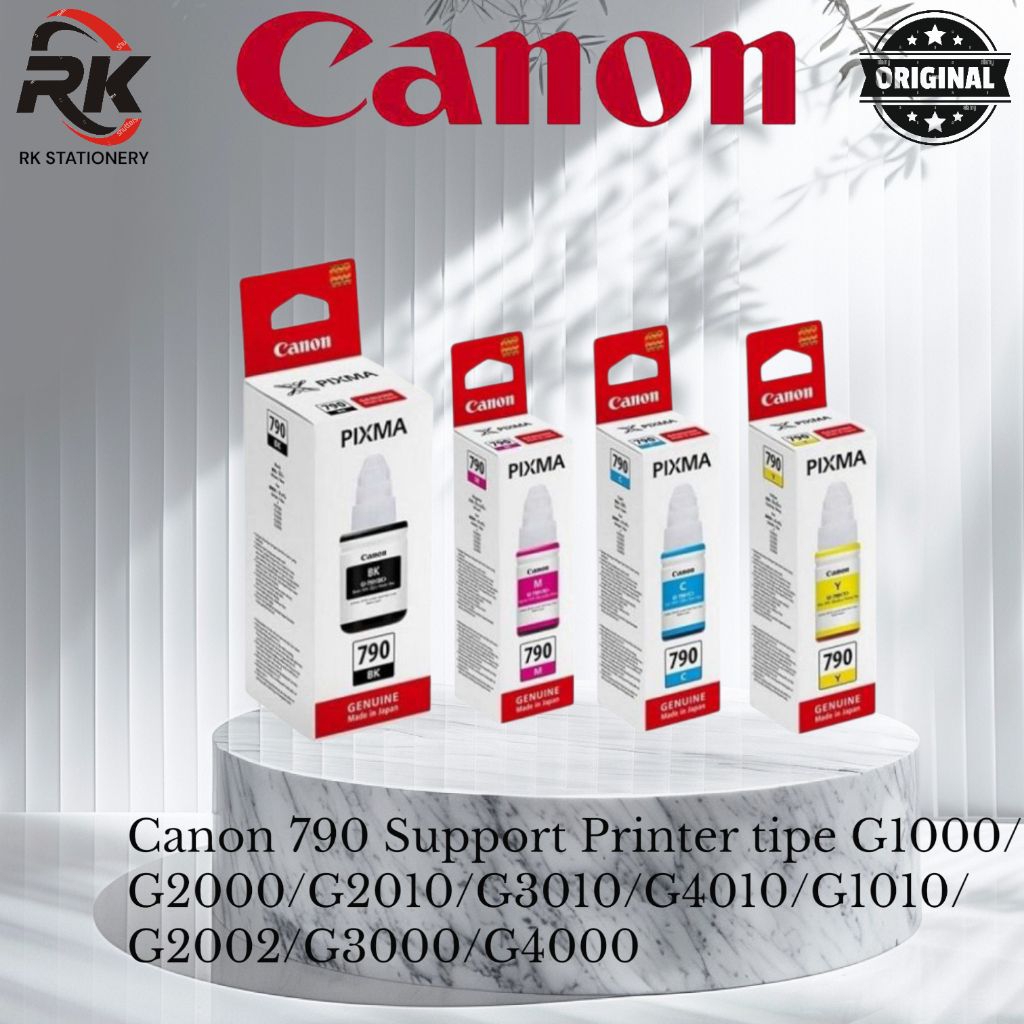 VARIAN TINTA CANON PIXMA 790 ORIGINAL FOR PRINTER:G1010 G2010 G3010