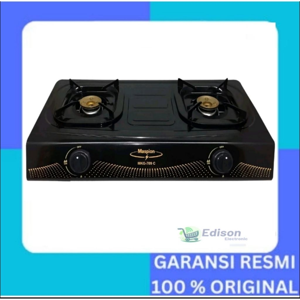 MASPION : Kompor Gas 2 Tungku Maspion-MKG709C
