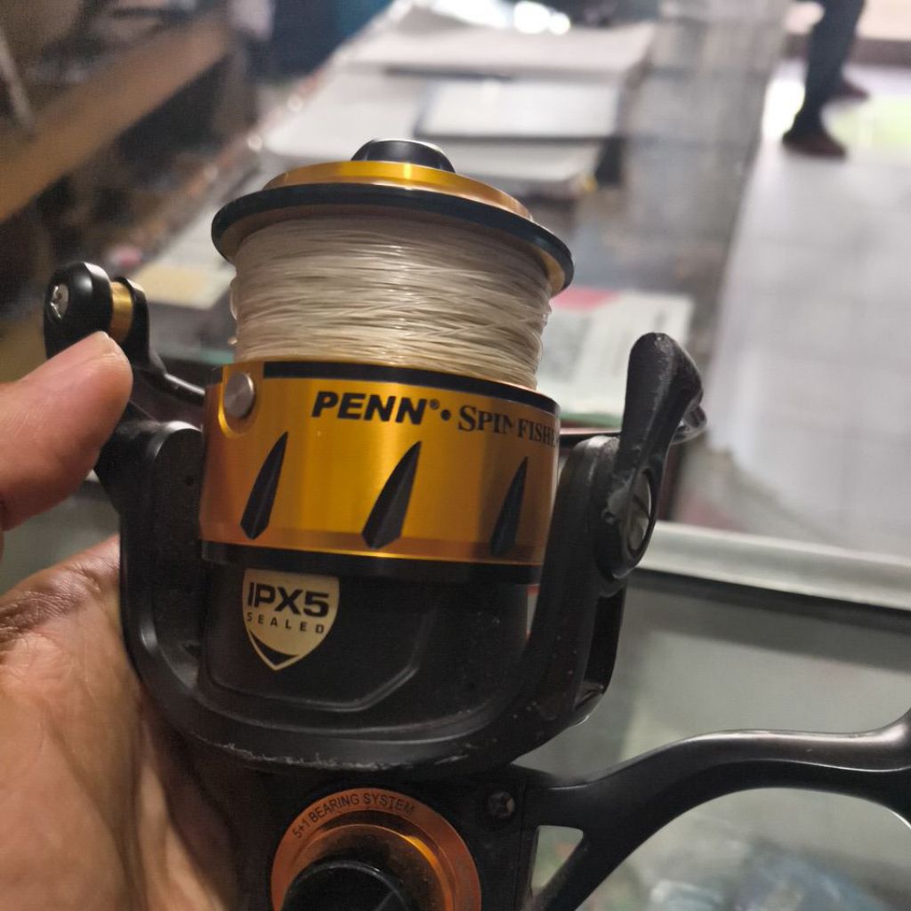 joran andy wijaya bobara pe 4-5 dan reel penn spinfisher 5500
