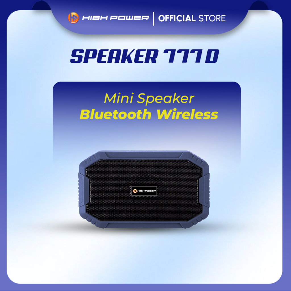 HIGH POWER Speaker Bluetooth Mini Portable Musik Box Audio 777D